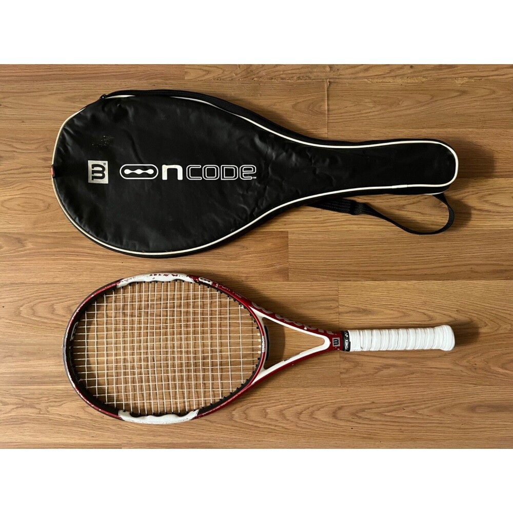 Wilson NCode NFury Two Tennis Racquet - 100Sq. Inch. - 9.3oz. - Grip 4 1/4